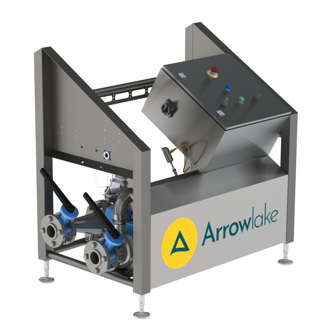 The FLO3W is a gas injection into water